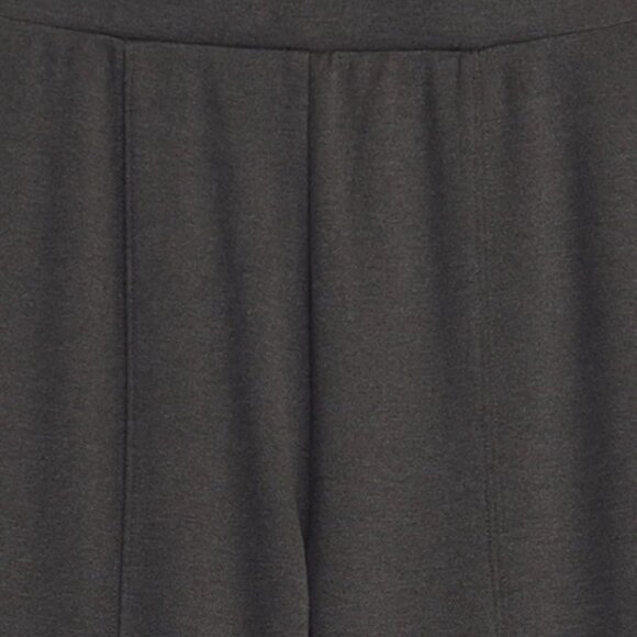 GAP Charcoal Mid Rise Flare Ponte Pants/NWT/Medium - Picture 5 of 14